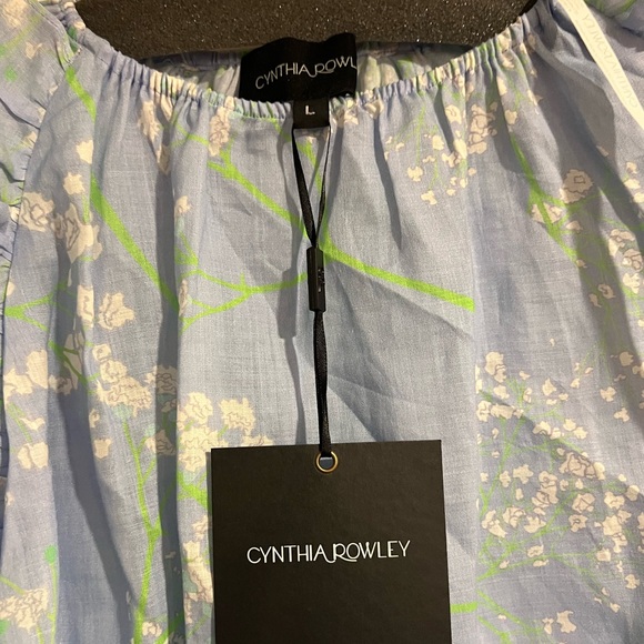 Cynthia Rowley Claudia Blouse - Sz. L - NWT - Picture 3 of 7